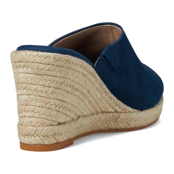 Women's  Mule Cole Haan CloudFeel SouthCrest - Navy Suede - New In Box 1 left - Picture 3 of 6